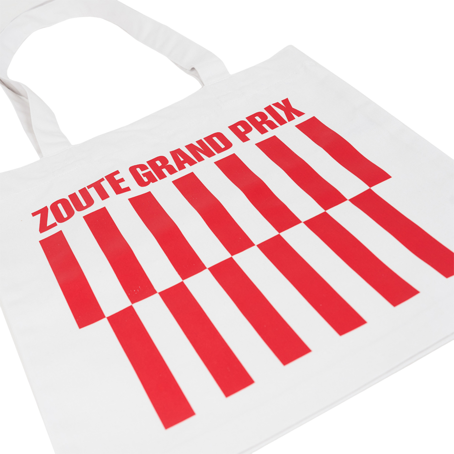 ZGP - TOTE BAG - WHITE / RED