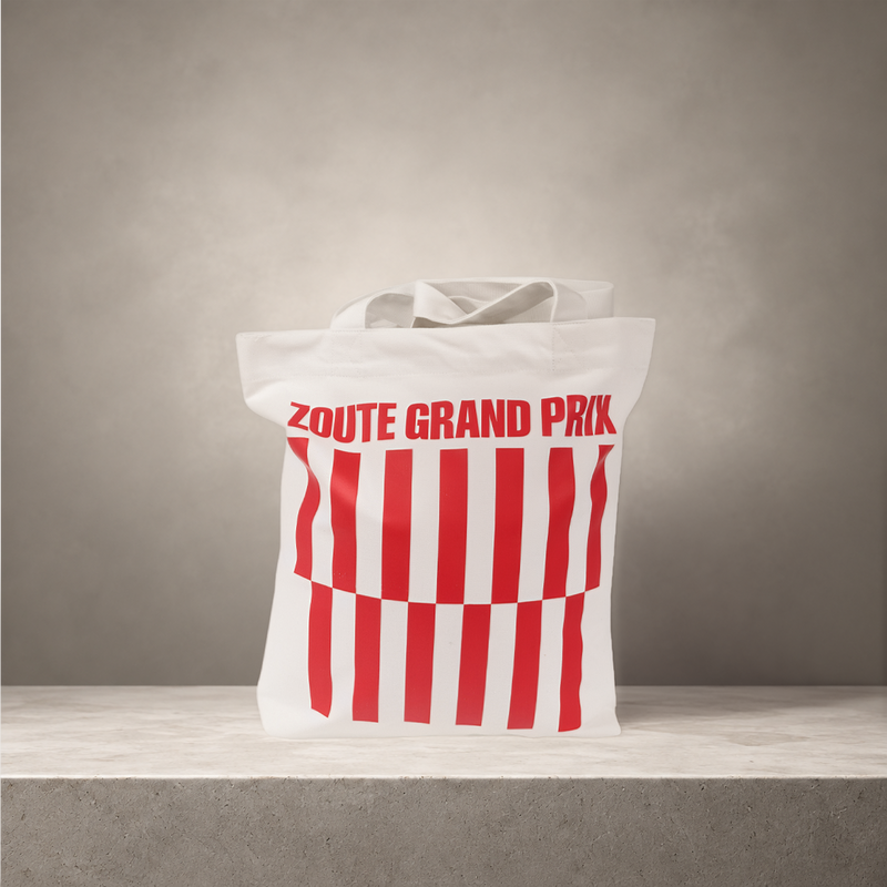 ZGP - TOTE BAG - WHITE / RED