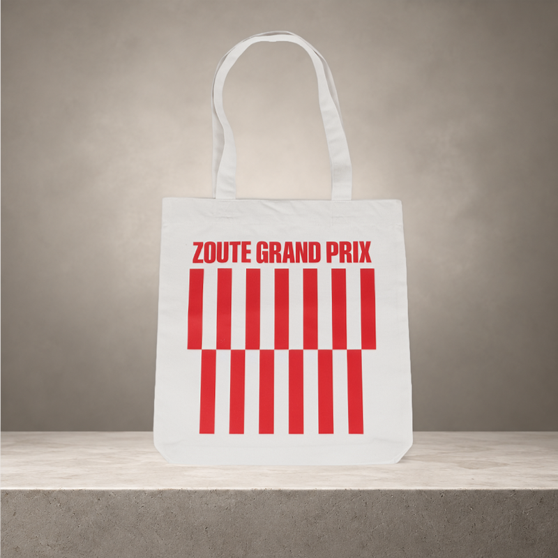 ZGP - TOTE BAG - WHITE / RED